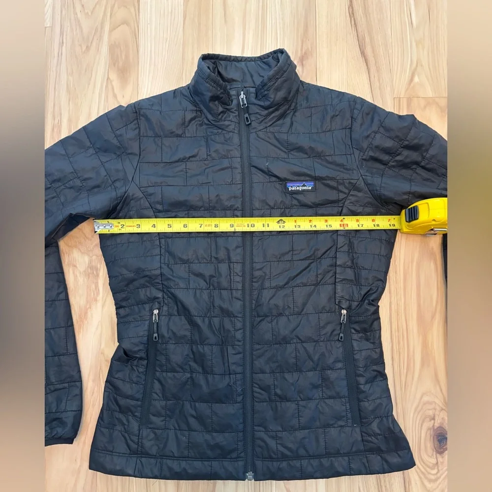 Patagonia Nano Puff Water Resistant Black Jacket Women's Size Small - Picture 9 of 12
